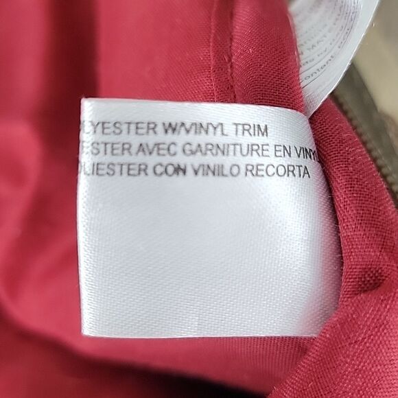 U.S. Polo Assn. Red and Tan Women's Bag - Picture 9 of 12